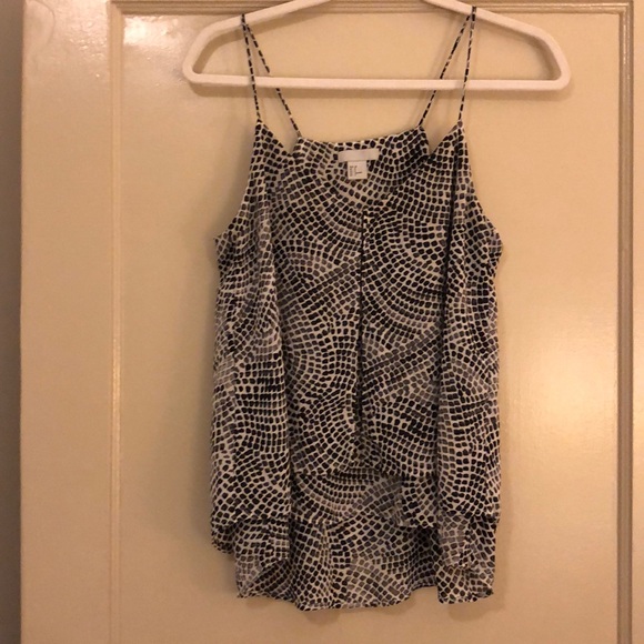 H&M Tops - H&M black and white speckled tank
